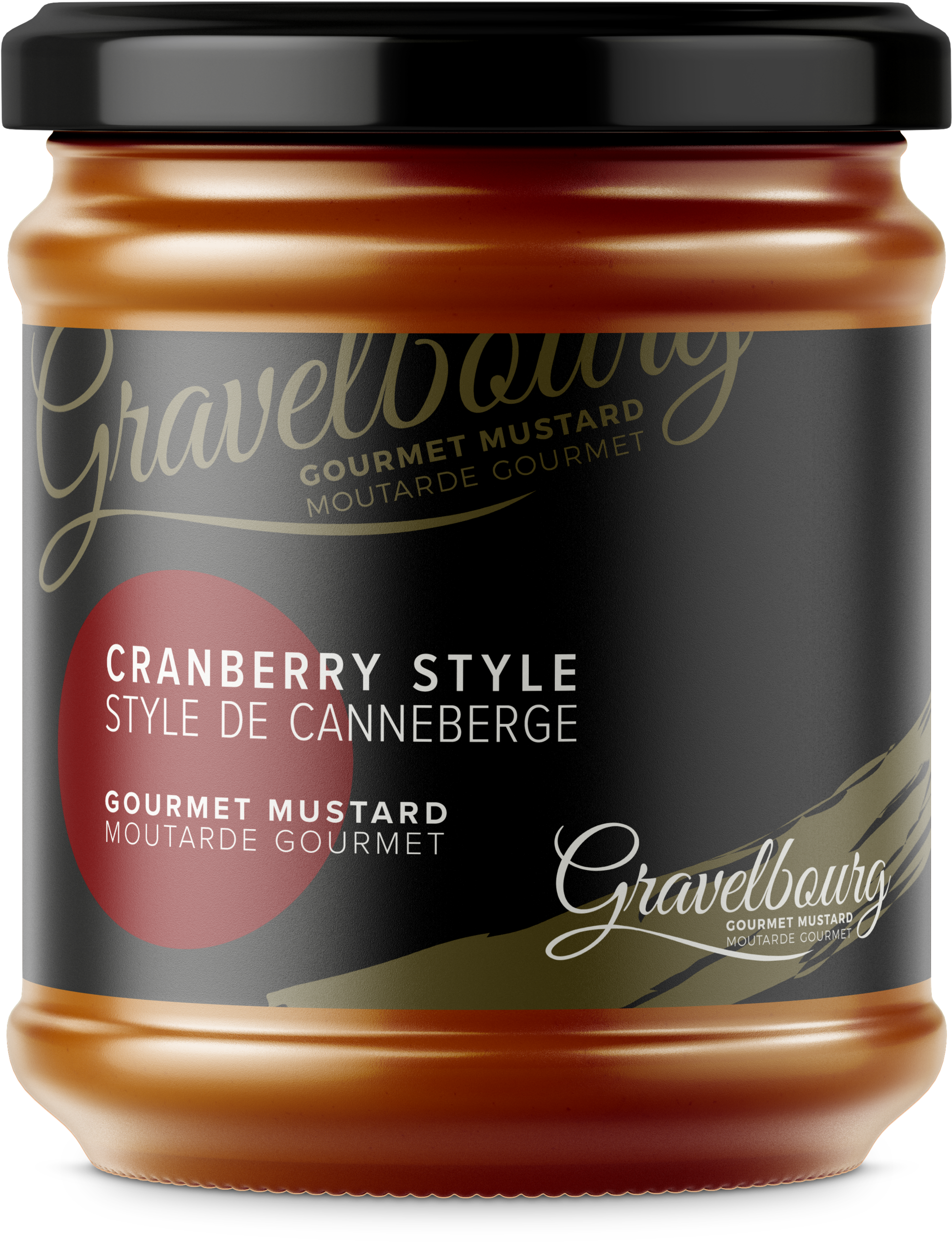 Gravelbourg Gourmet Cranberry Mustard Jar