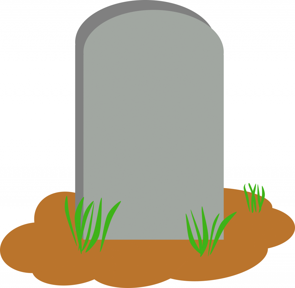 Gravestone Vector Illustration