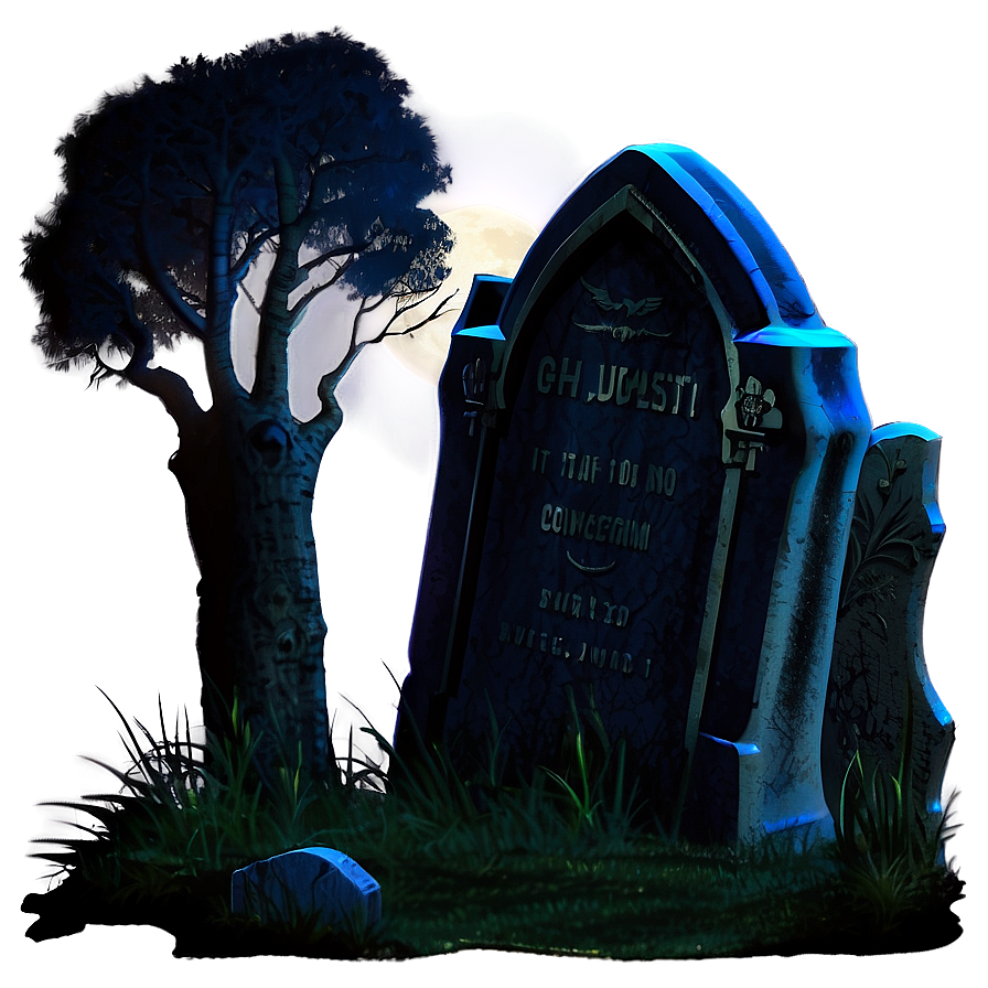 Graveyard Night Png Quq