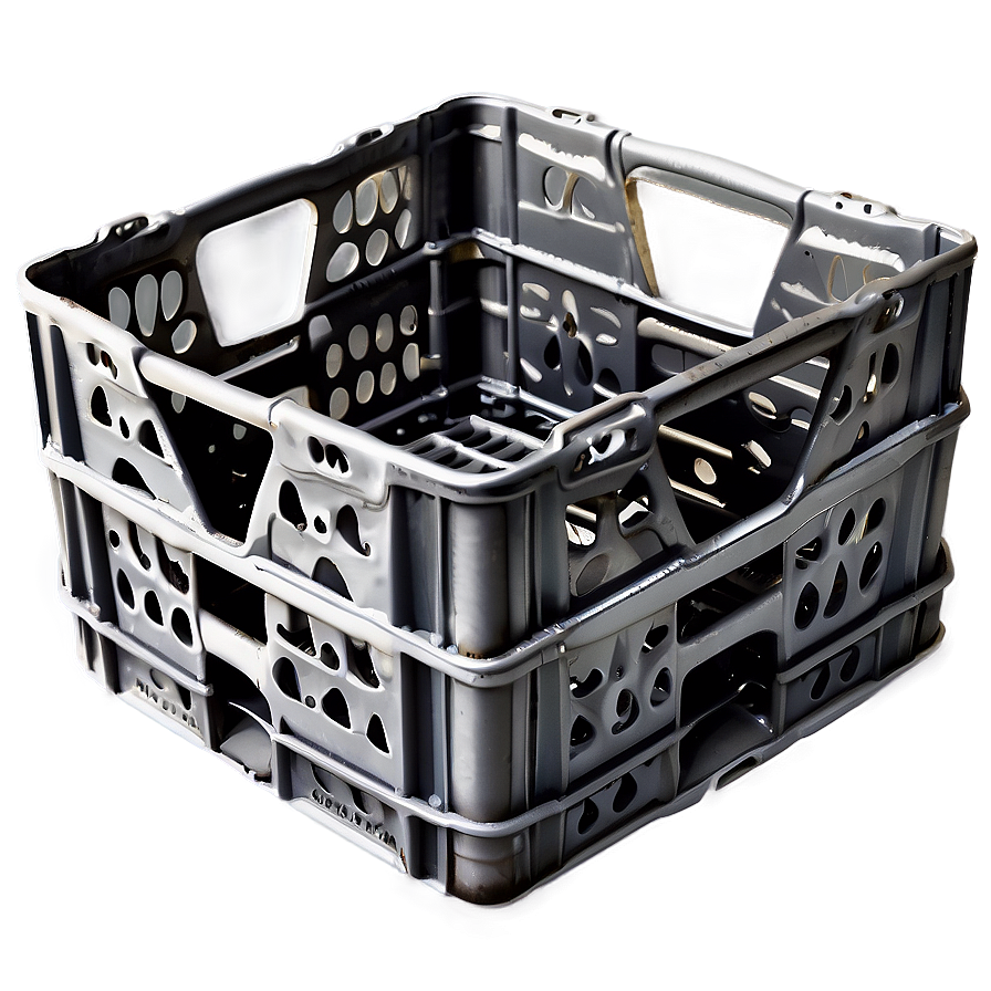 Gray Milk Crate Png 7