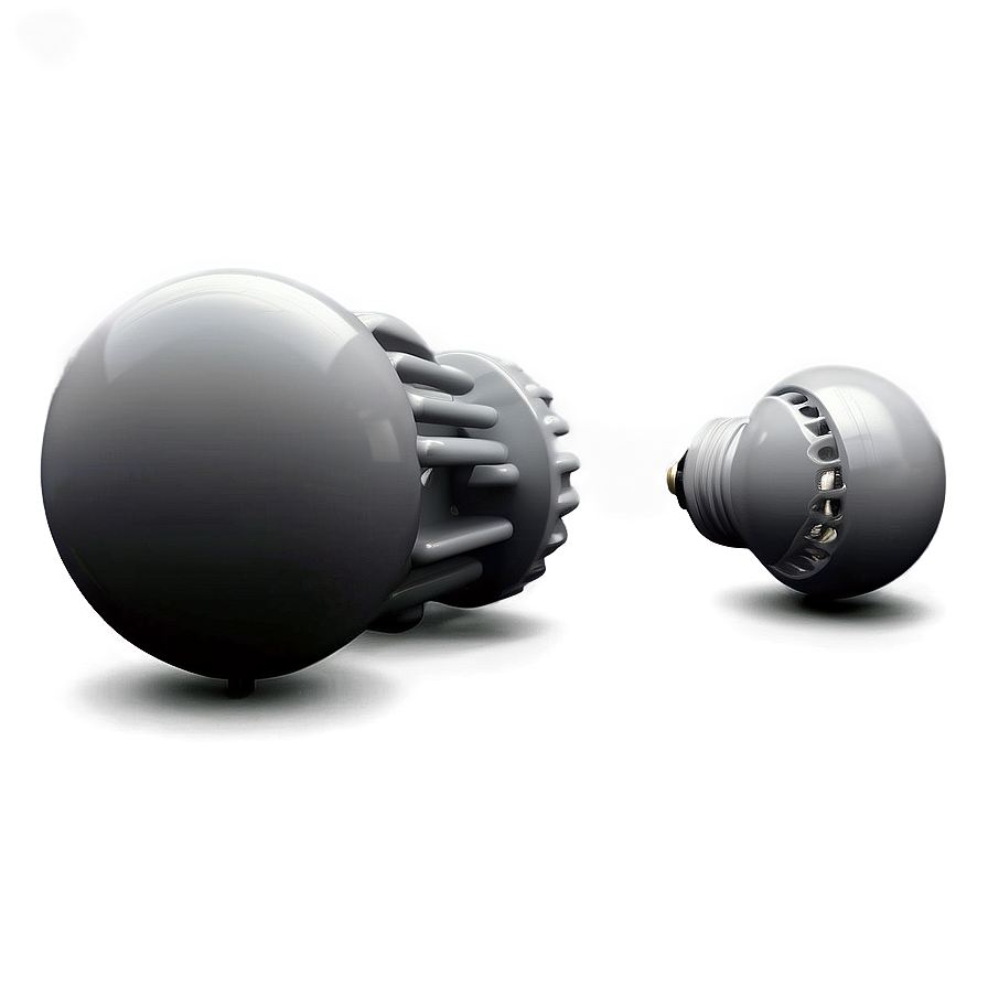 Grayscale Light Bulb Idea Png 06252024