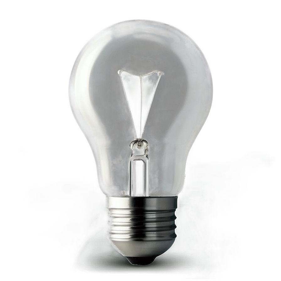 Grayscale Light Bulb Idea Png Eib1