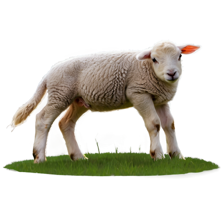 Grazing Lamb Png Svk