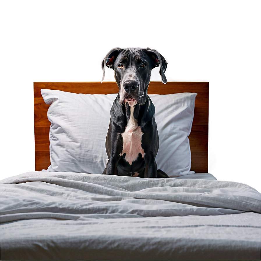 Great Dane In Bed Png Cqc