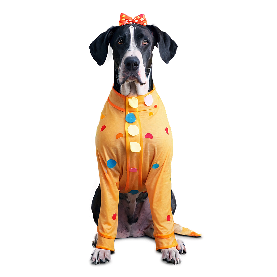 Great Dane In Costume Png 06212024