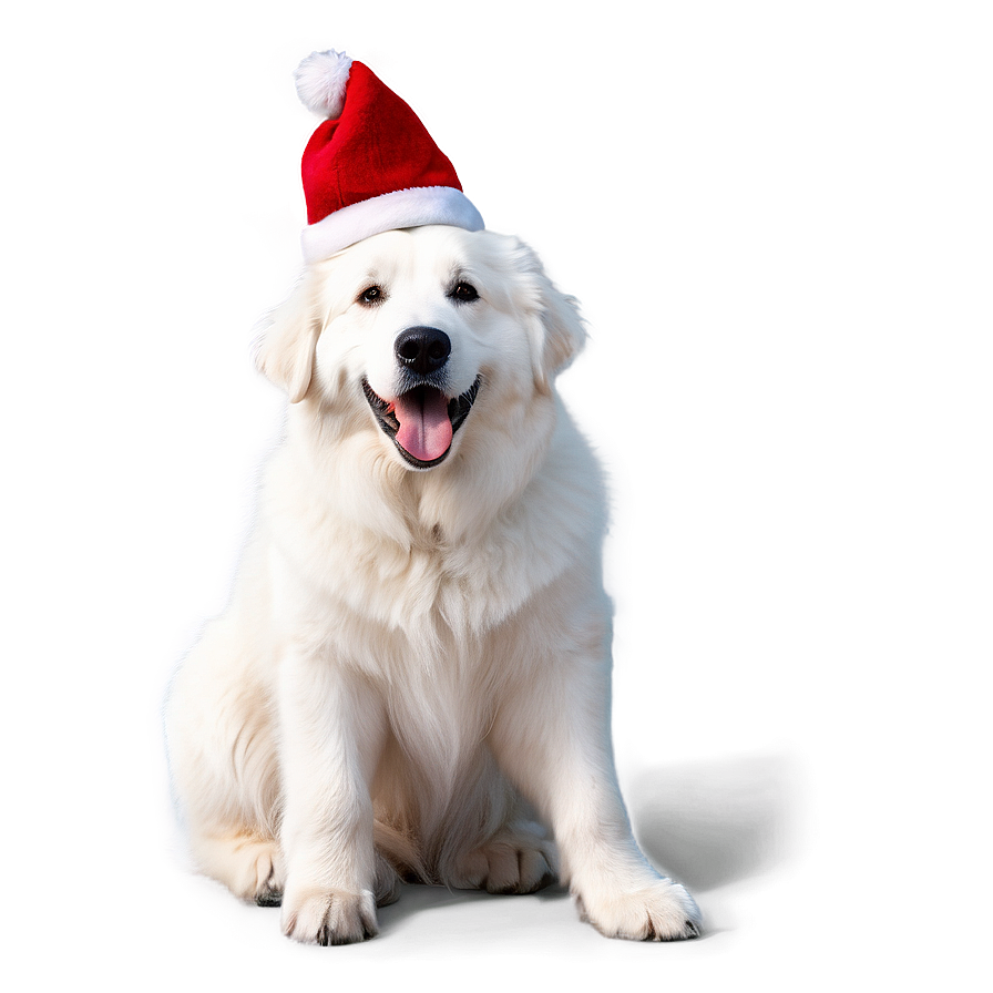 Great Pyrenees Greeting Pose Png Ekp20