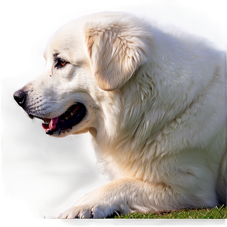 Great Pyrenees Guard Dog Png 06292024