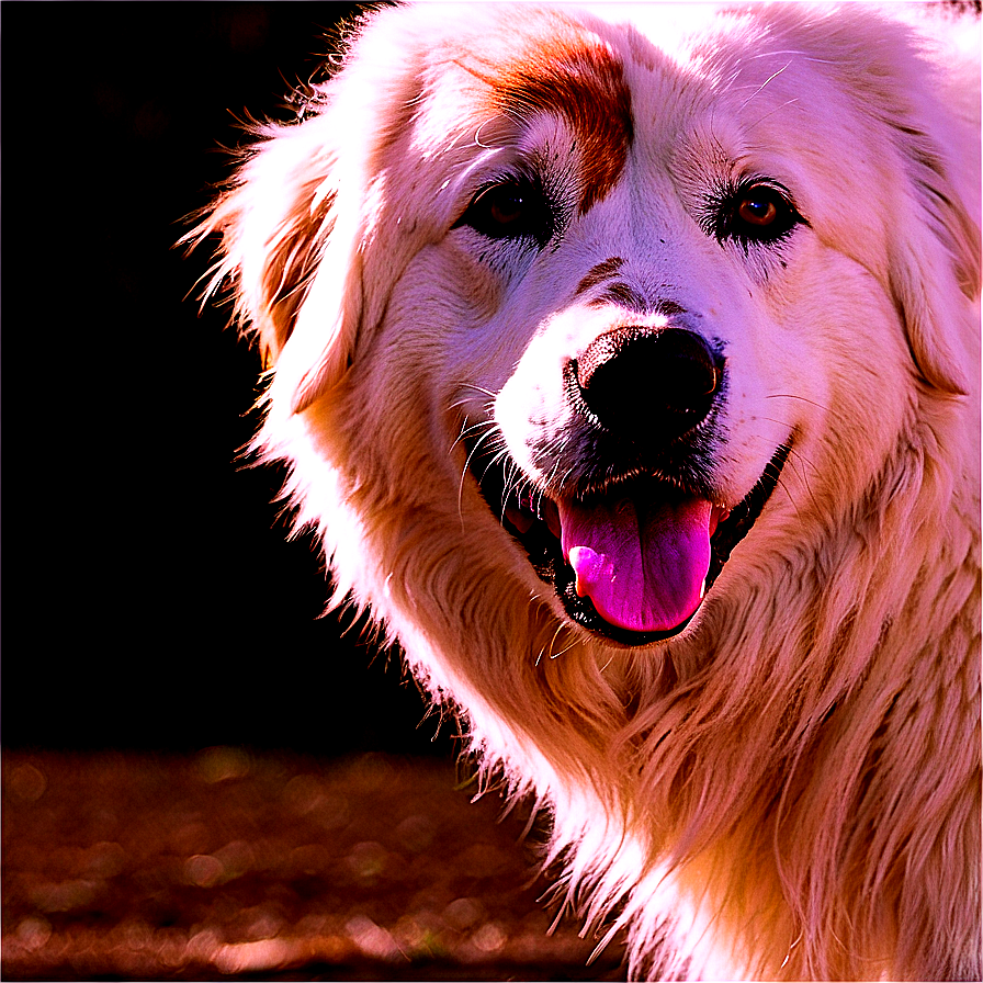 Great Pyrenees In Sunshine Png Nth