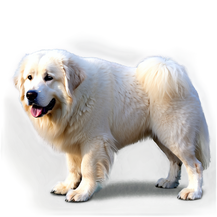 Great Pyrenees Sitting Png Gbe53