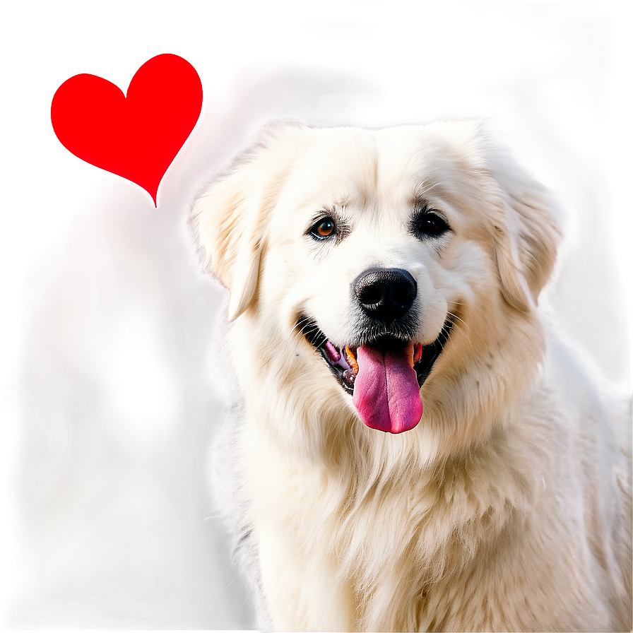 Great Pyrenees With A Smile Png Nam