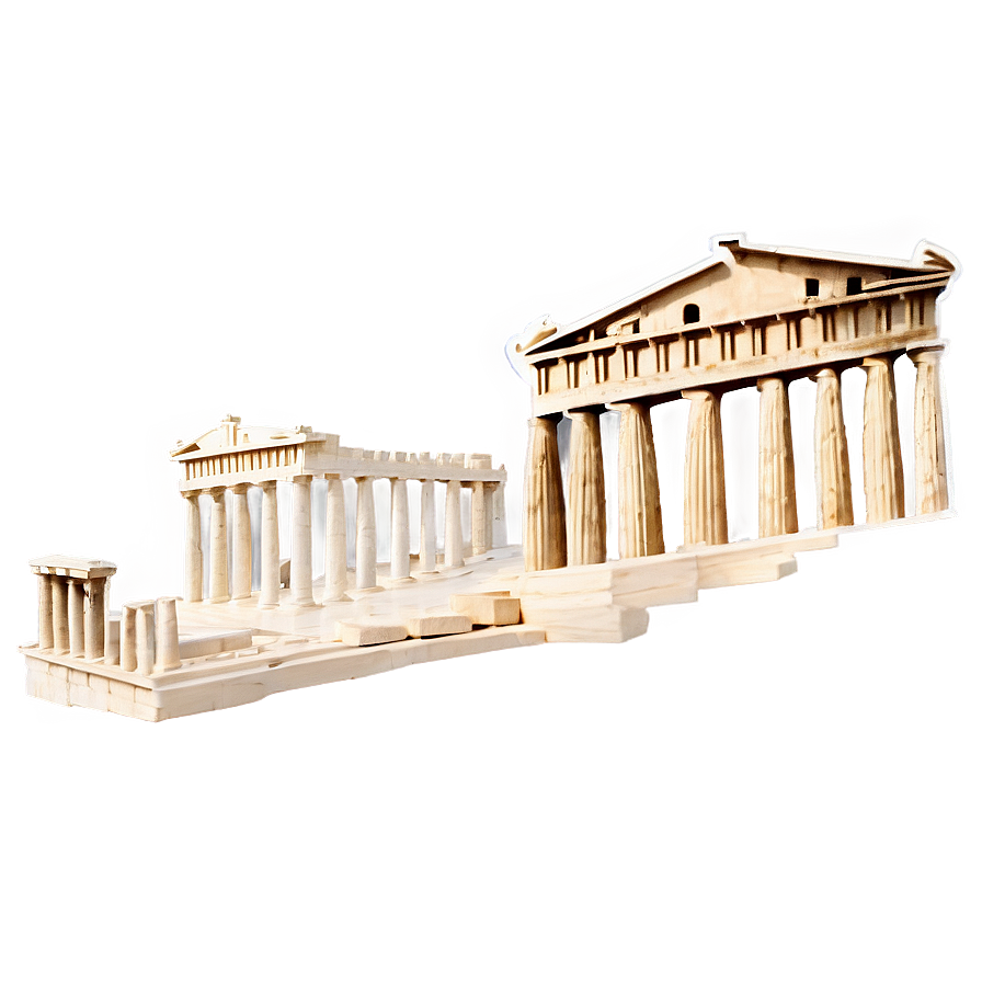 Greek Acropolis View Png 06202024