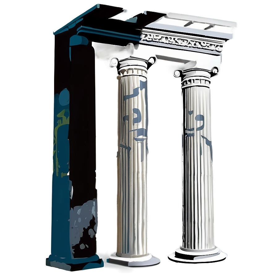 Greek Column Architecture Png Mkx