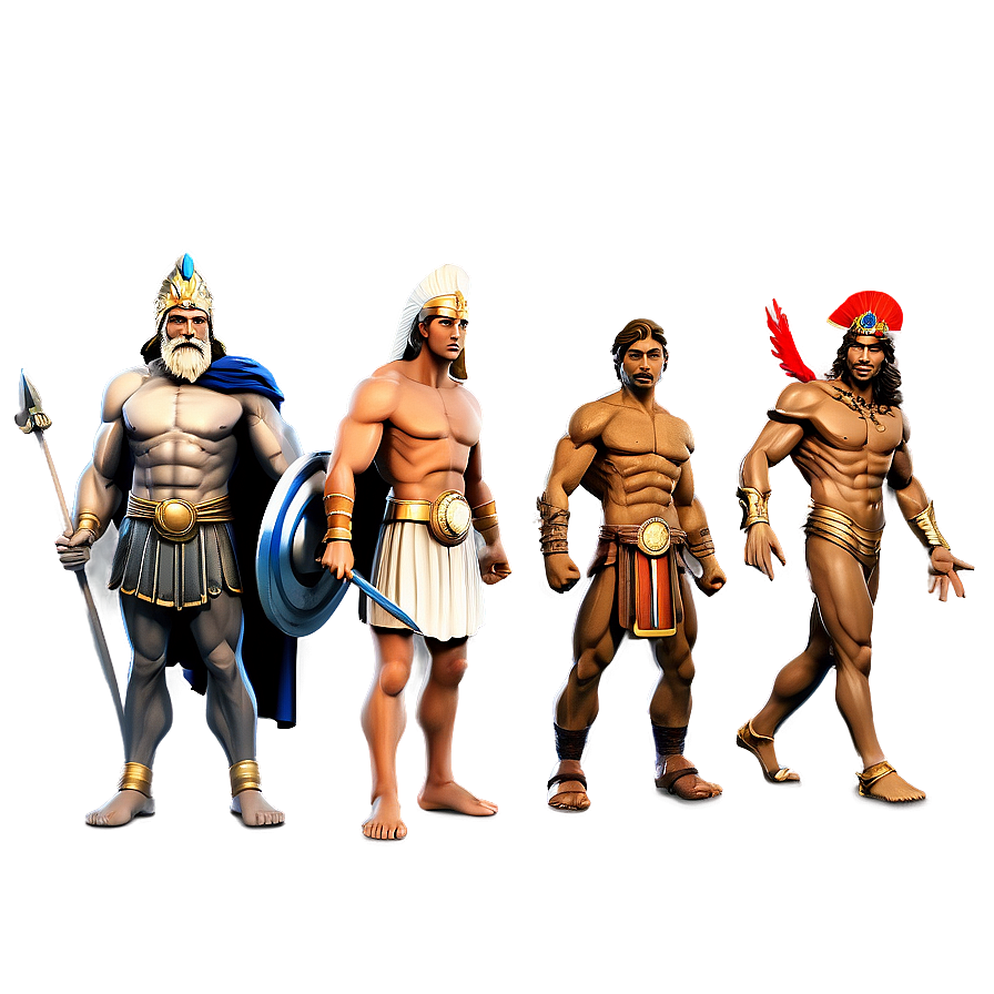 Greek Mythology Heroes Png Xmn34