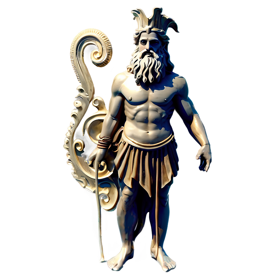 Greek Sea God Poseidon Png 75