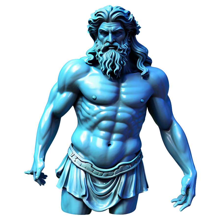 Greek Sea God Poseidon Png Kvt