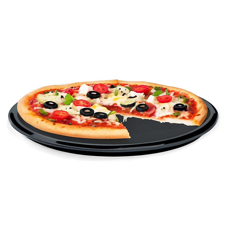 Greek Style Pizza Png 6