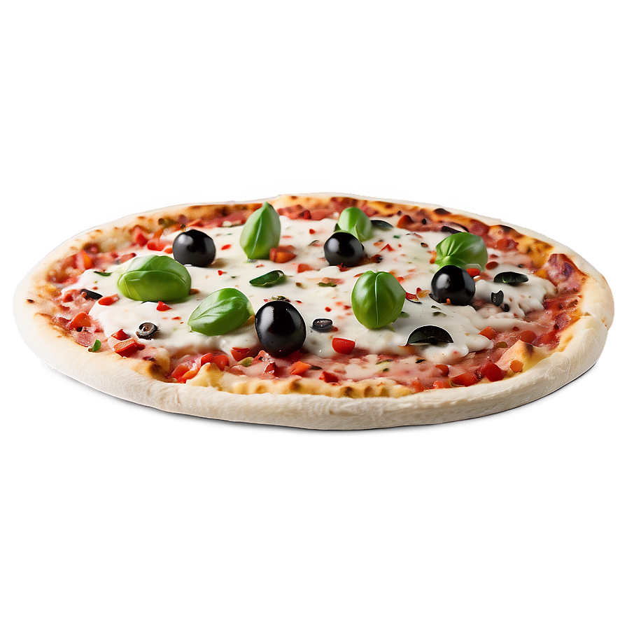 Greek Style Pizza Png Rdy