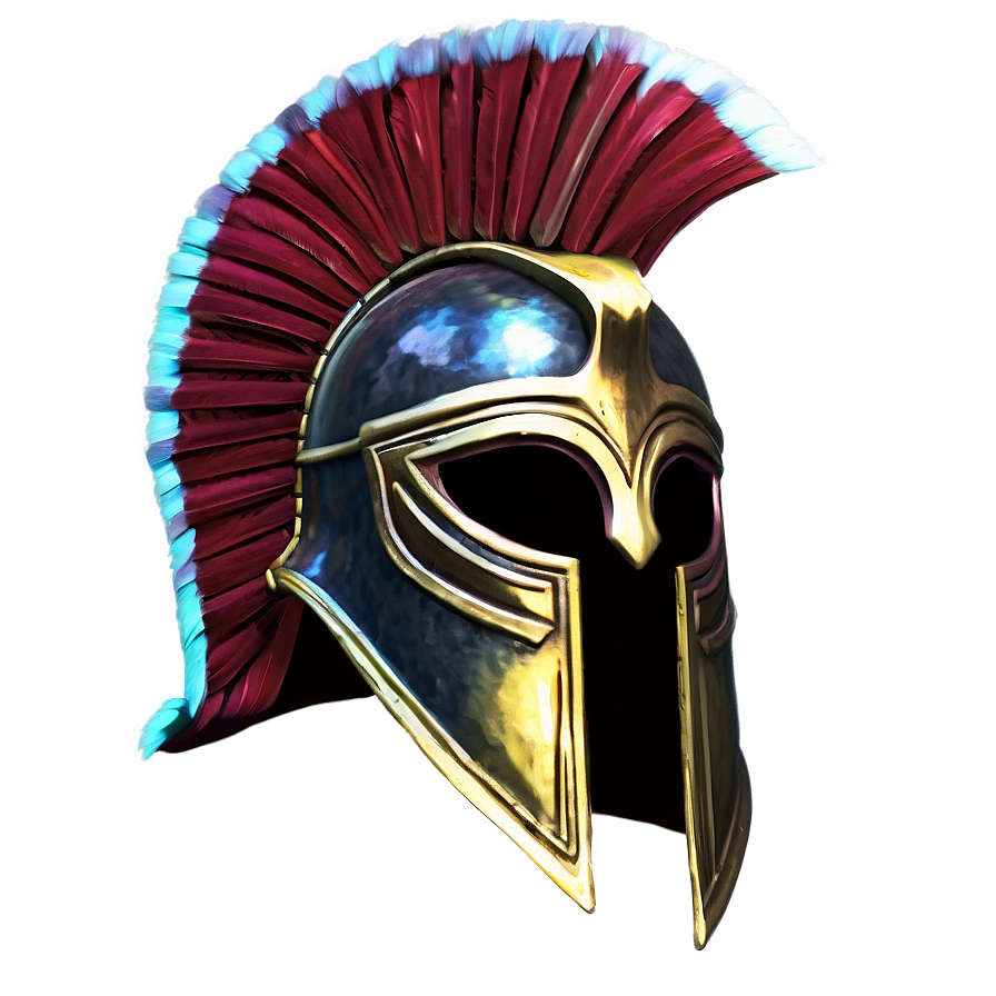 Greek Warrior Helmet Png Dlg77