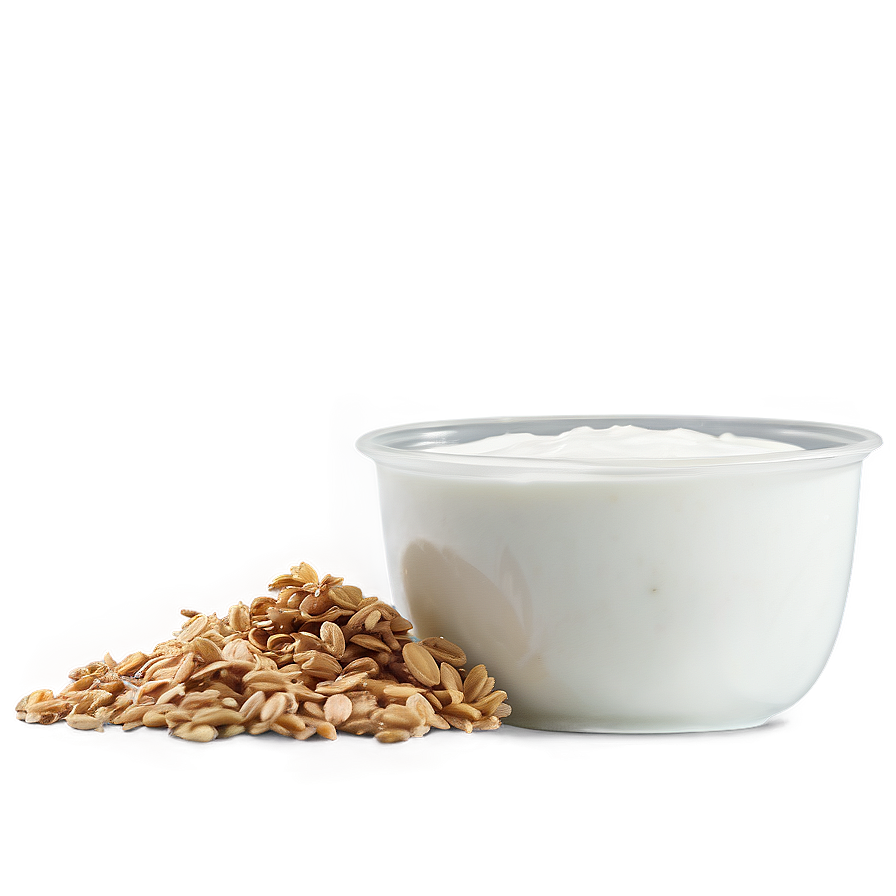 Greek Yogurt With Granola Png 77