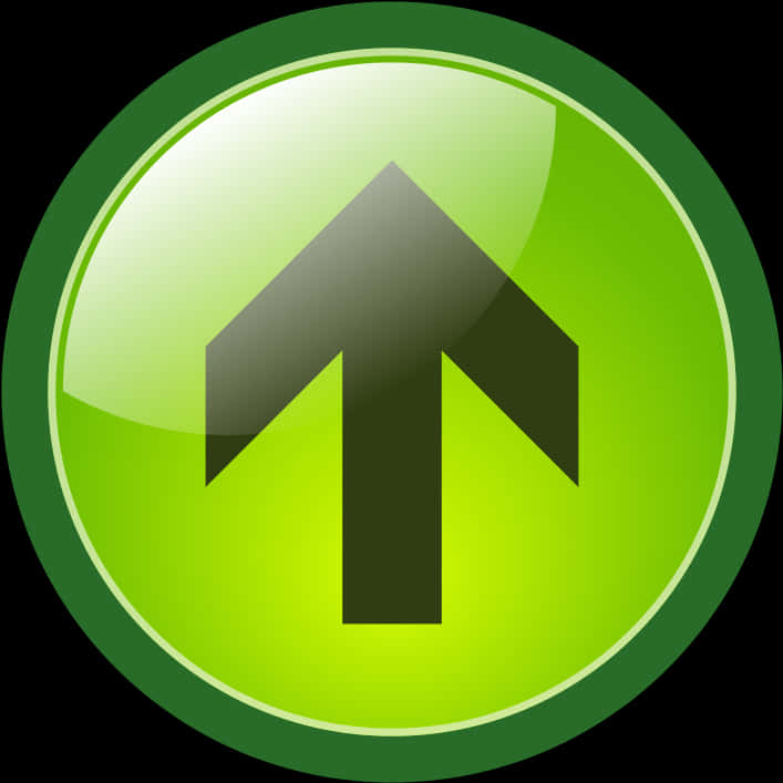 Green Arrow Up Icon