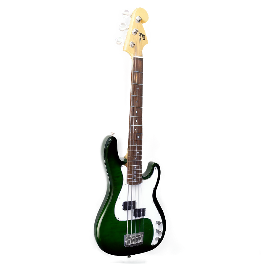 Green Bass Guitar Png Ifv73