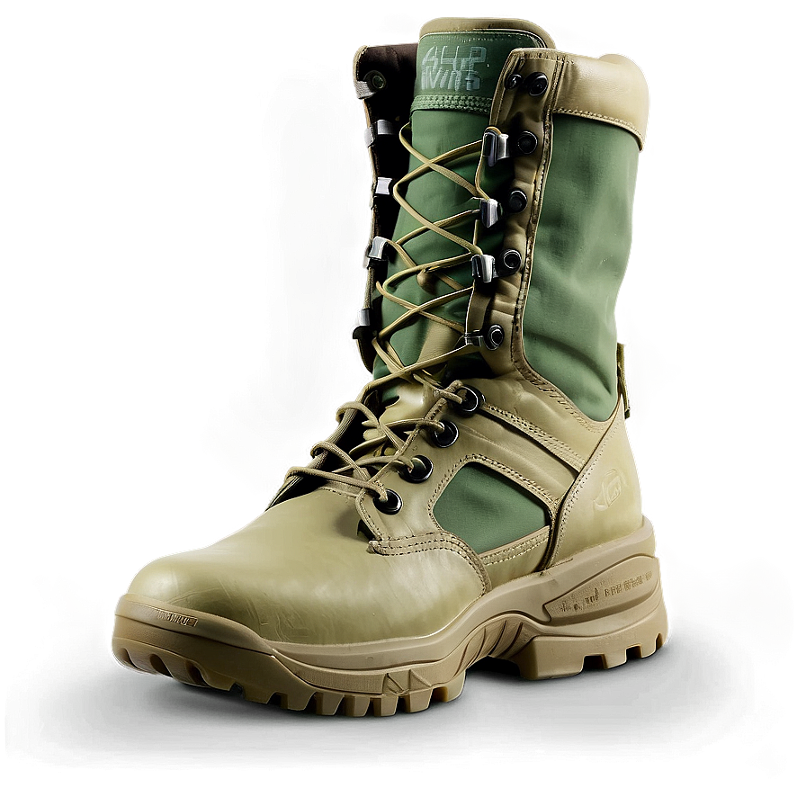 Green Beret Tactical Boots Png Exr