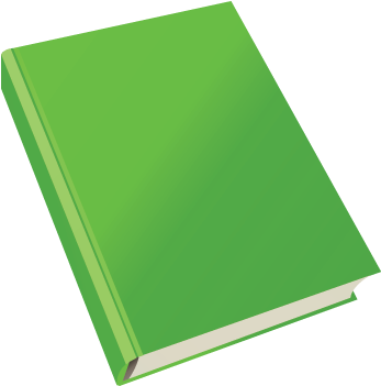 Green Blank Book Cover