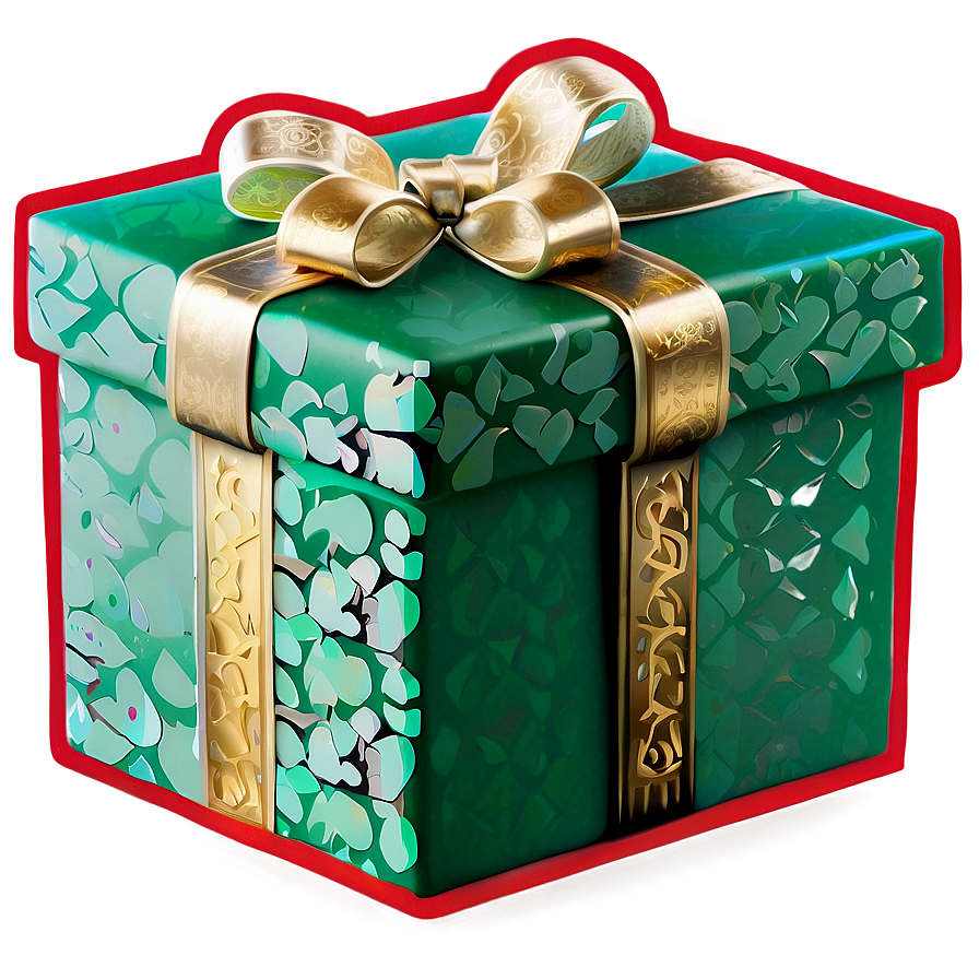 Green Box For Gifts Png Ibt53