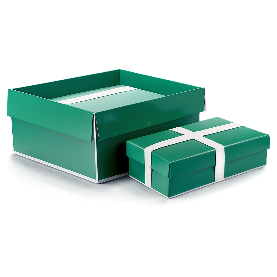 Green Box Mockup Png 29