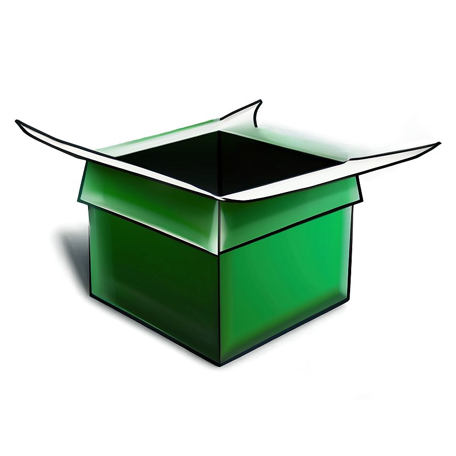 Green Box Outline Png 06292024