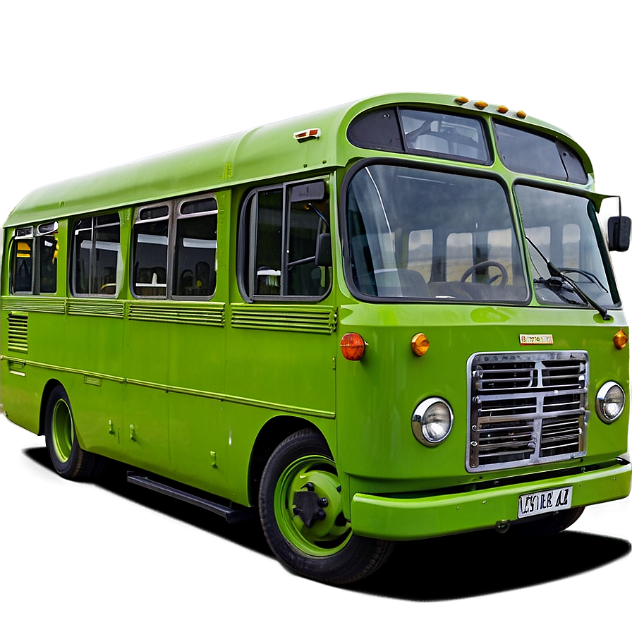 Green Bus Png Yce