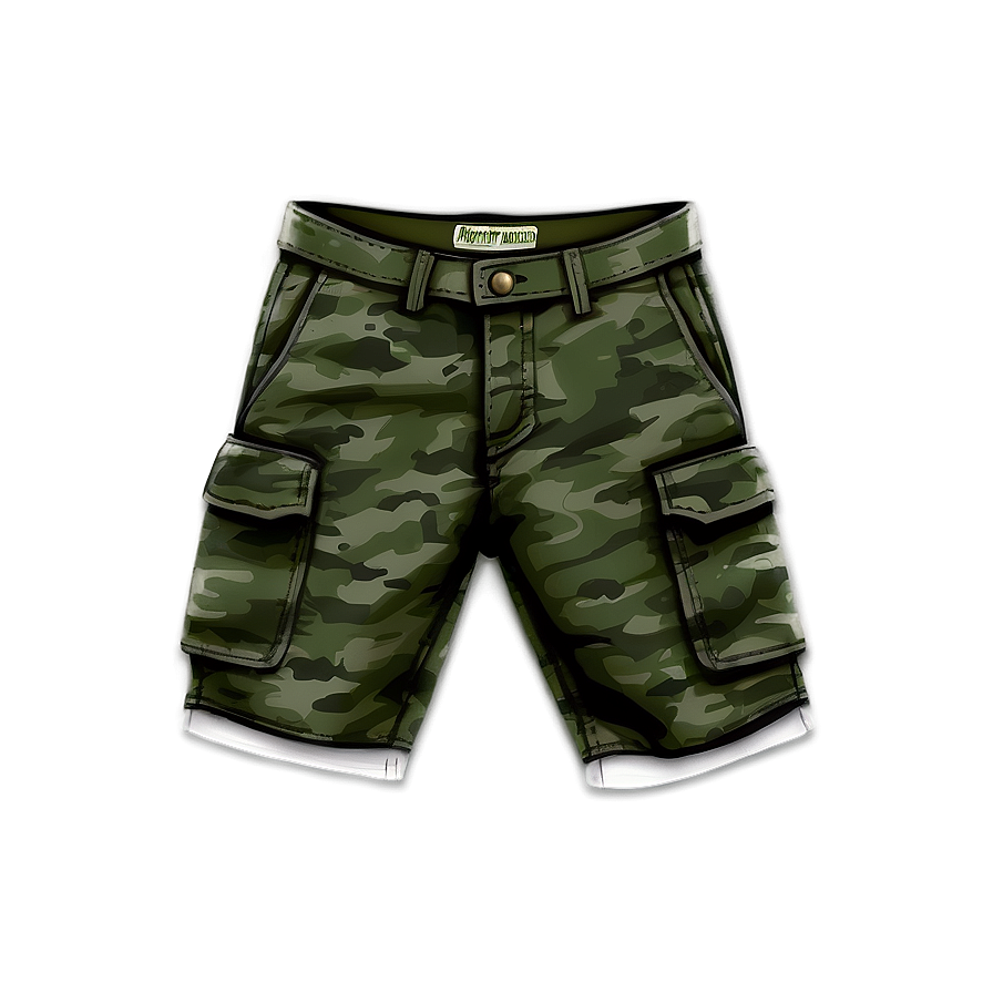 Green Camo Jorts Png 67