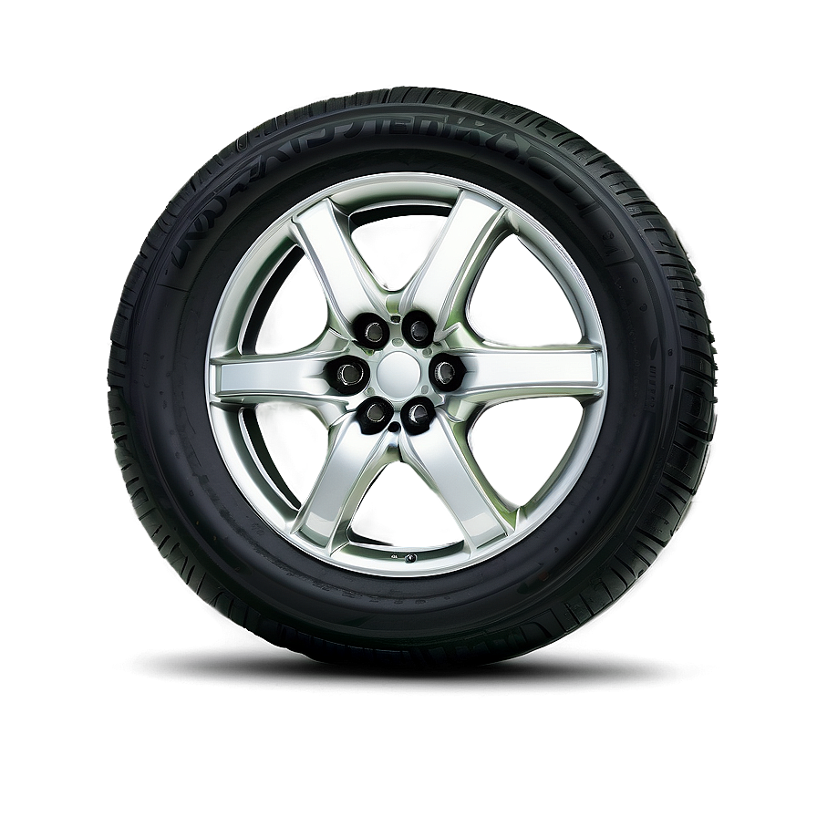 Green Car Wheel Png 06122024