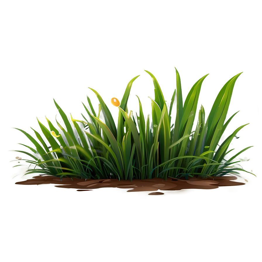 Green Cartoon Grass Png Qad88