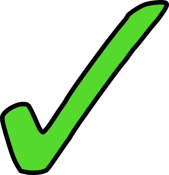 Green Check Mark Graphic