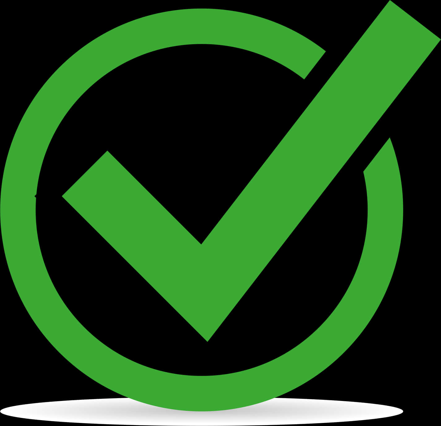 Green Check Mark Graphic