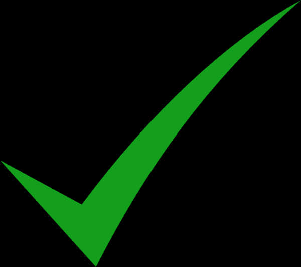 Green Check Mark Graphic