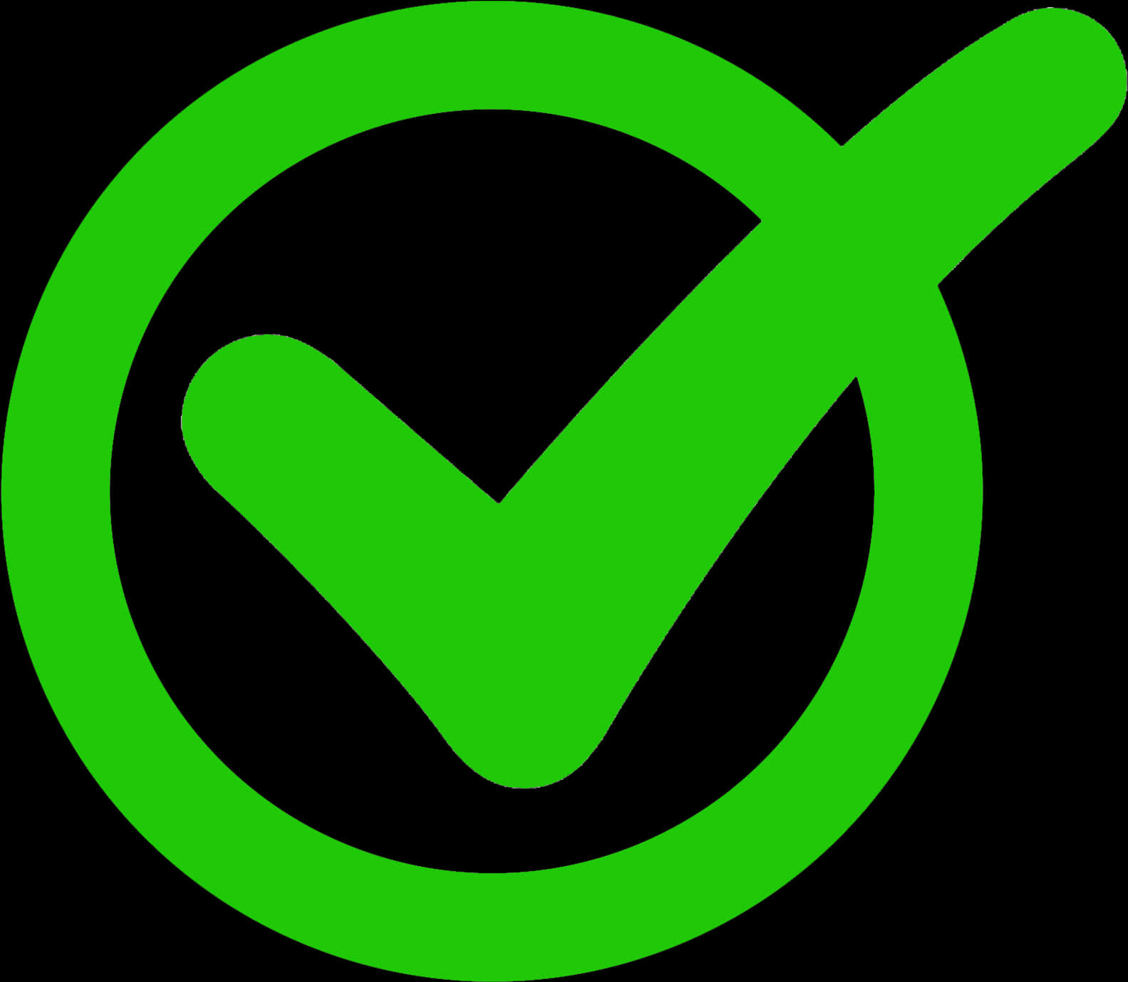 Green Check Mark Graphic