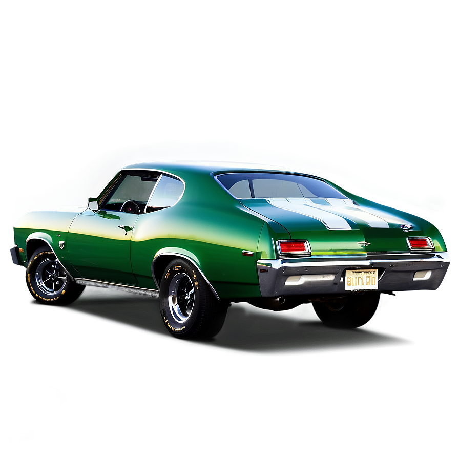 Green Chevrolet Chevelle Png 06232024