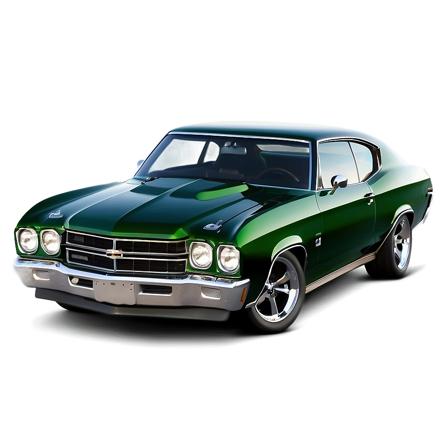 Green Chevrolet Chevelle Png Gql