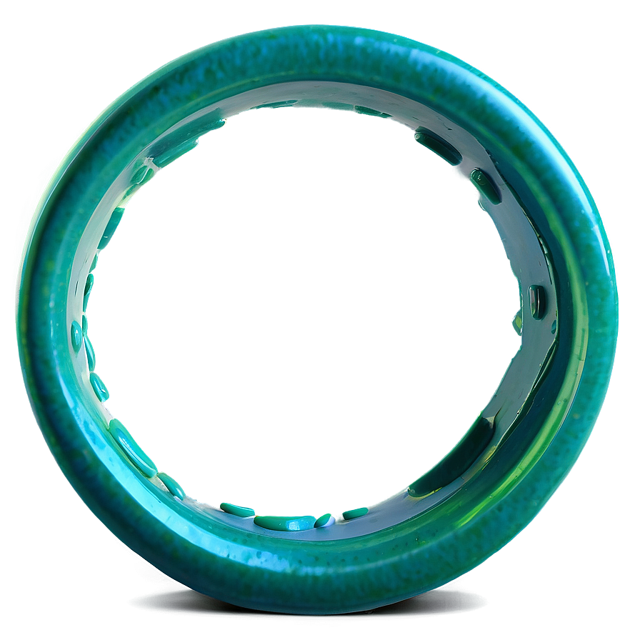 Green Circle In 3d Png 05252024