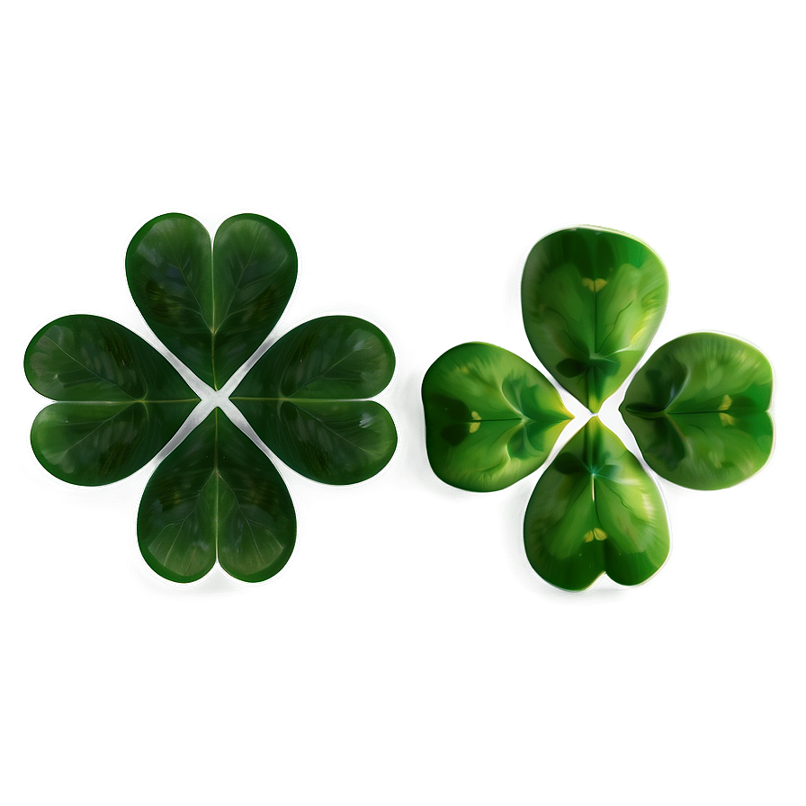 Green Clover Leaf Png 4