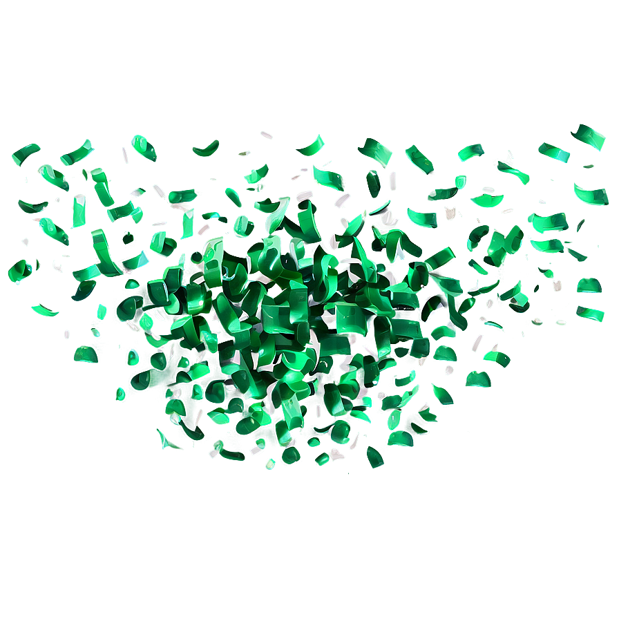 Green Confetti Png 04292024