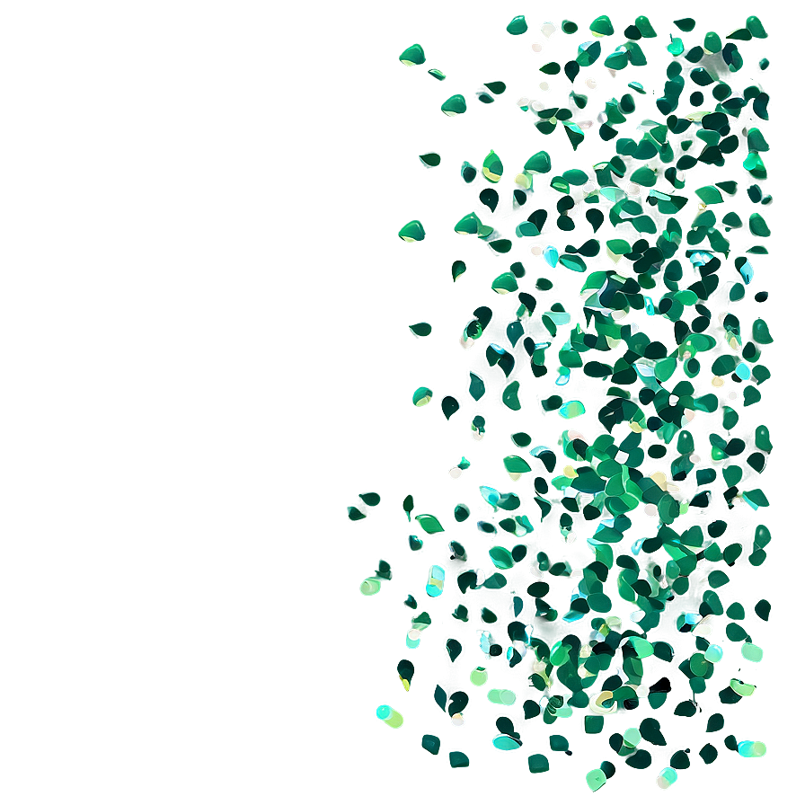 Green Confetti Png Rgd