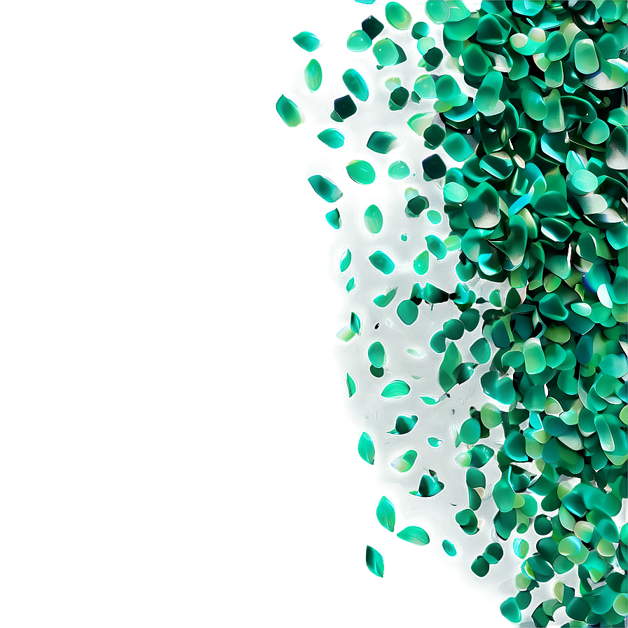 Green Confetti Png Xtu86