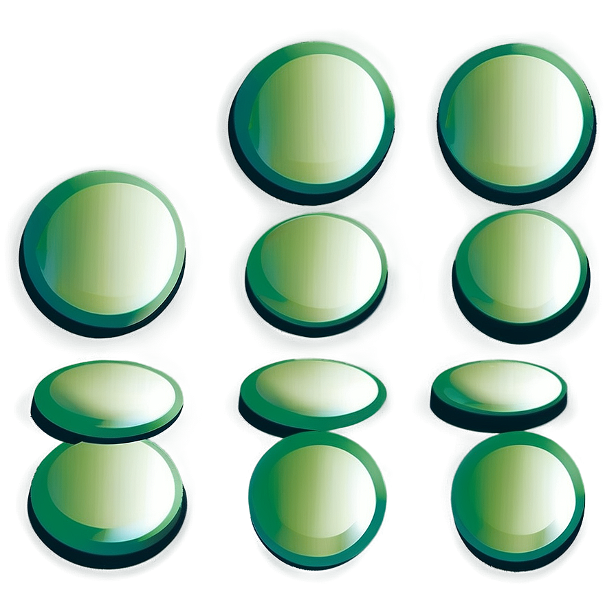 Green Dot Illustration Png 64