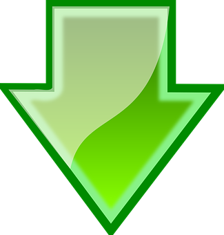 Green Download Arrow