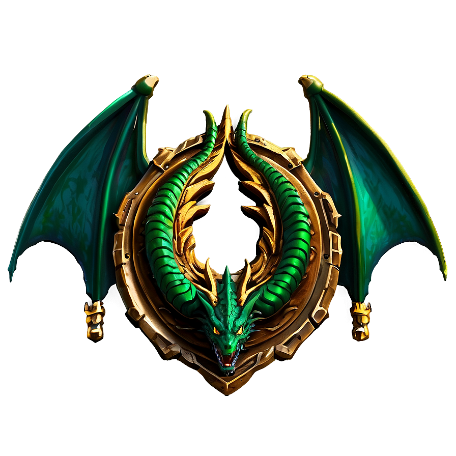 Green Dragon Emblem Png Qsg