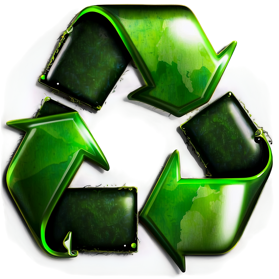 Green Earth Recycle Png Bsx