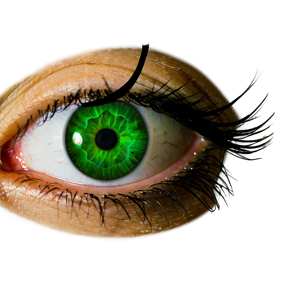 Green Eye Full Of Mystery Png Nsp